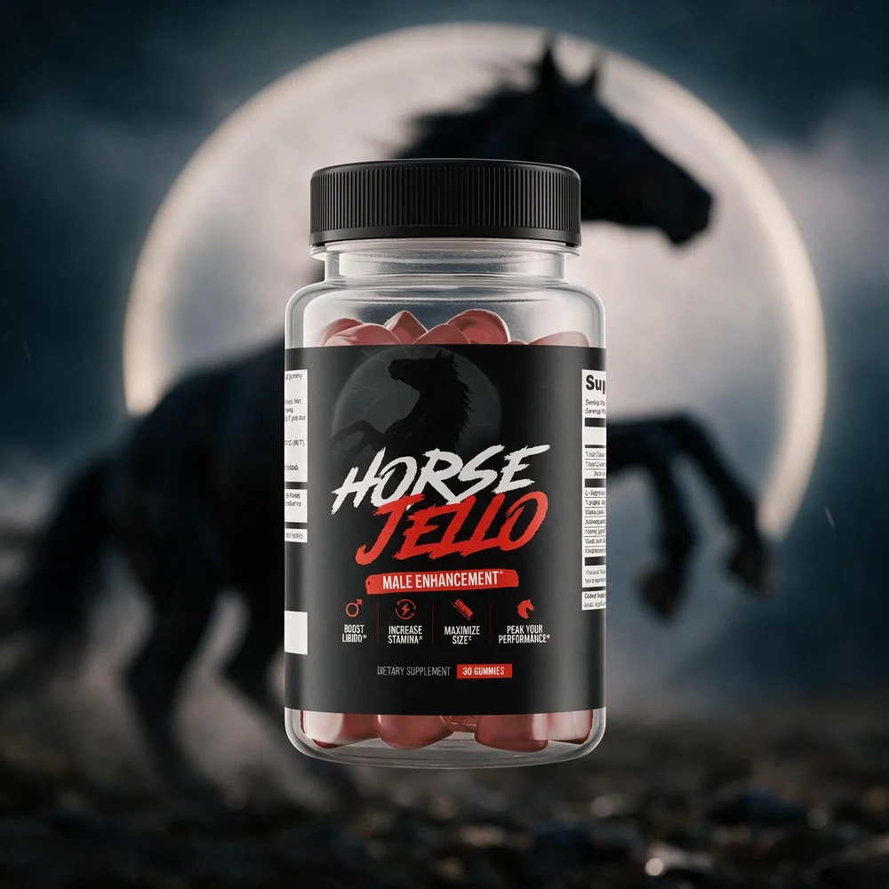 HorseJello® Men's Wellness Gummy, 30-count jar