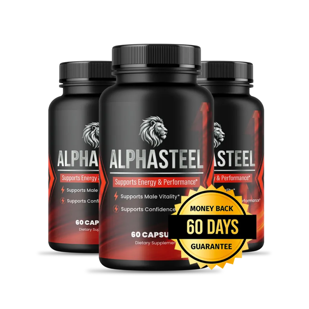 AlphaSteel — Male Vitality Support Capsules